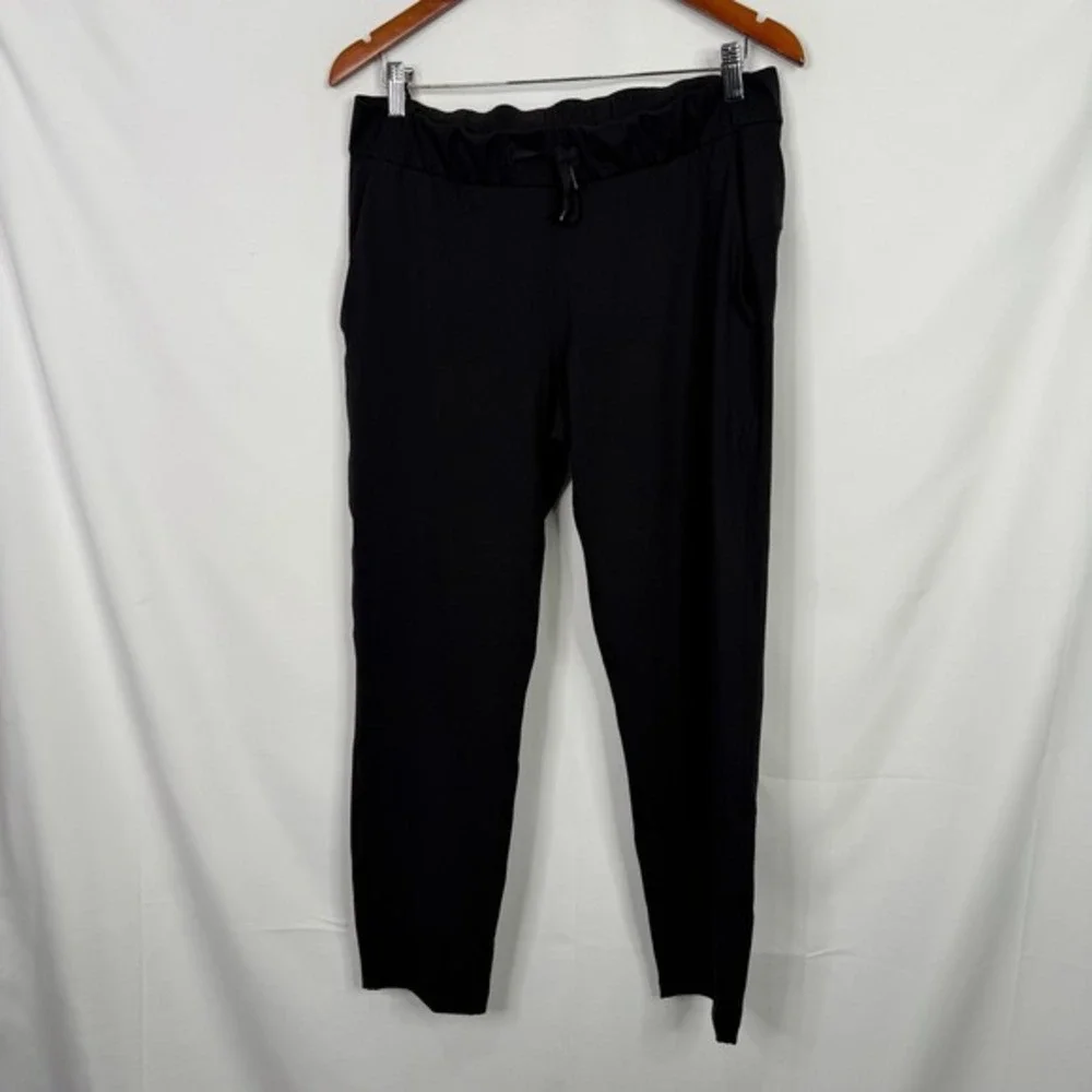 Lululemon On the Fly‎ 7/8 Pant Luxtreme Black Mid-Rise Jogger Size 8